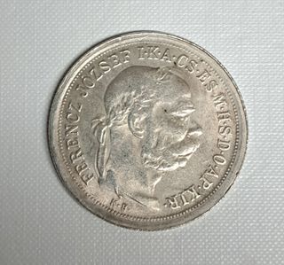 5 korona Hungria Año 1900