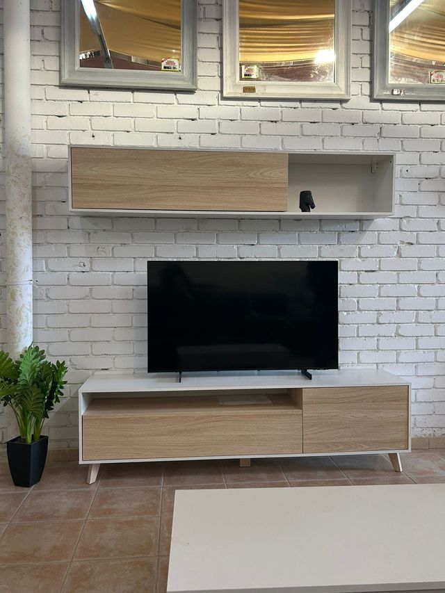 MUEBLE DE SALÓN PARA TV MADERA MODERNO 180cm