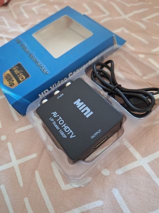 Adaptador Av a hdmi wii