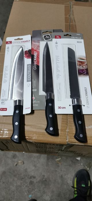 Coltelli da cucina pz 3