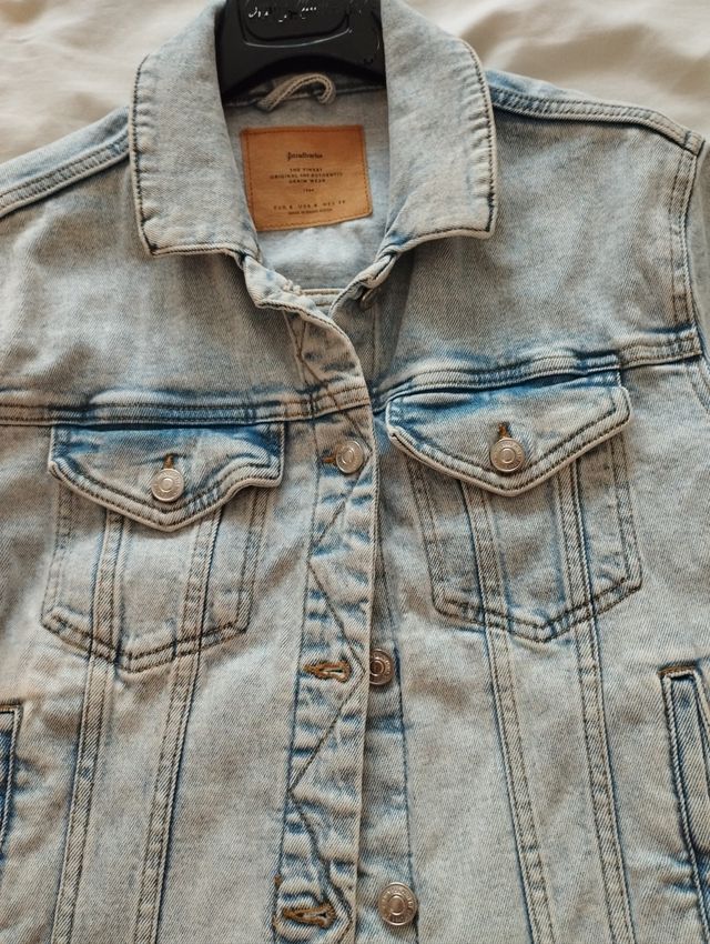 Cazadora vaquera denim Stradivarius