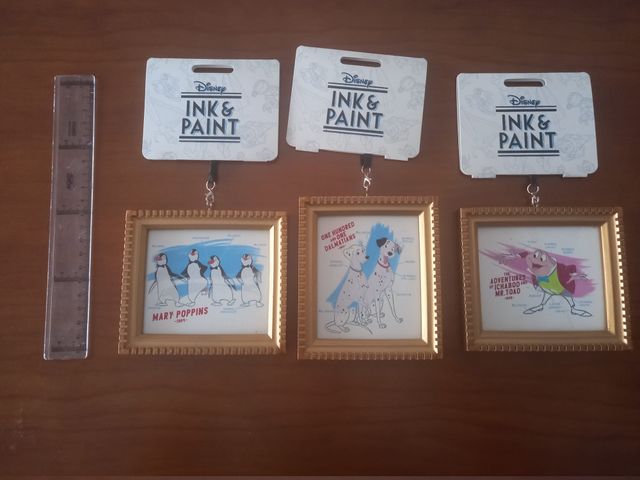 DISNEY INK & PAINT, CUADROS ORNAMENTOS DISNEY