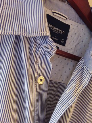 Camisa hombre Springfield L ver medidas