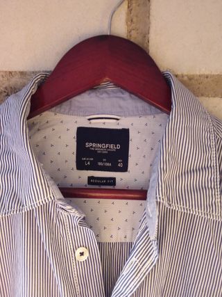 Camisa hombre Springfield L ver medidas