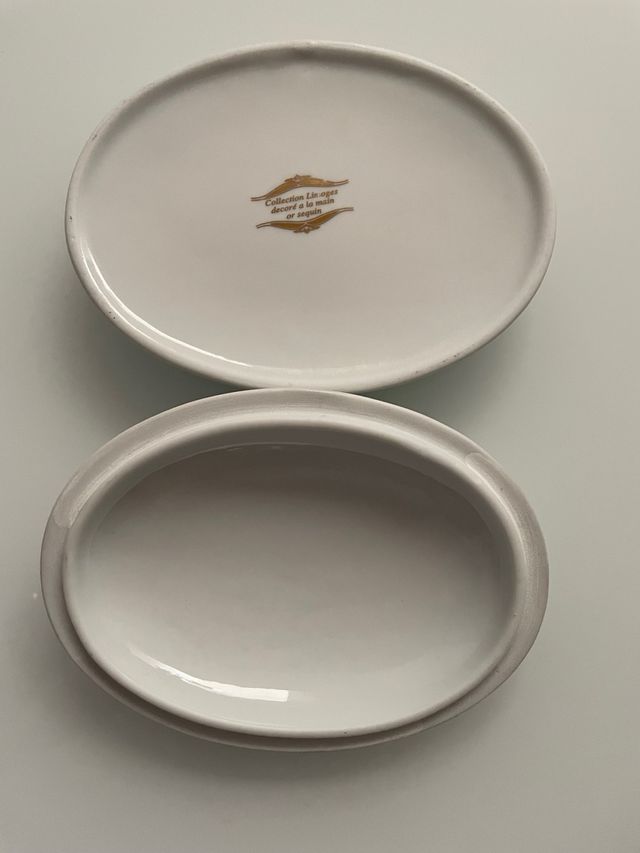 porta gioielli in porcellana