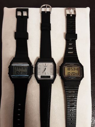 Lote de relojes CITIZEN VINTAGE