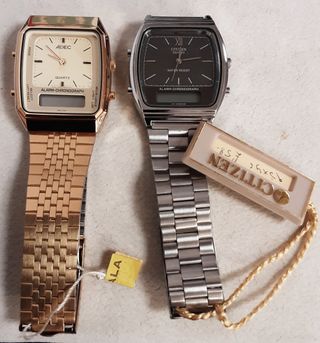Lote relojes CITIZEN y ADEC