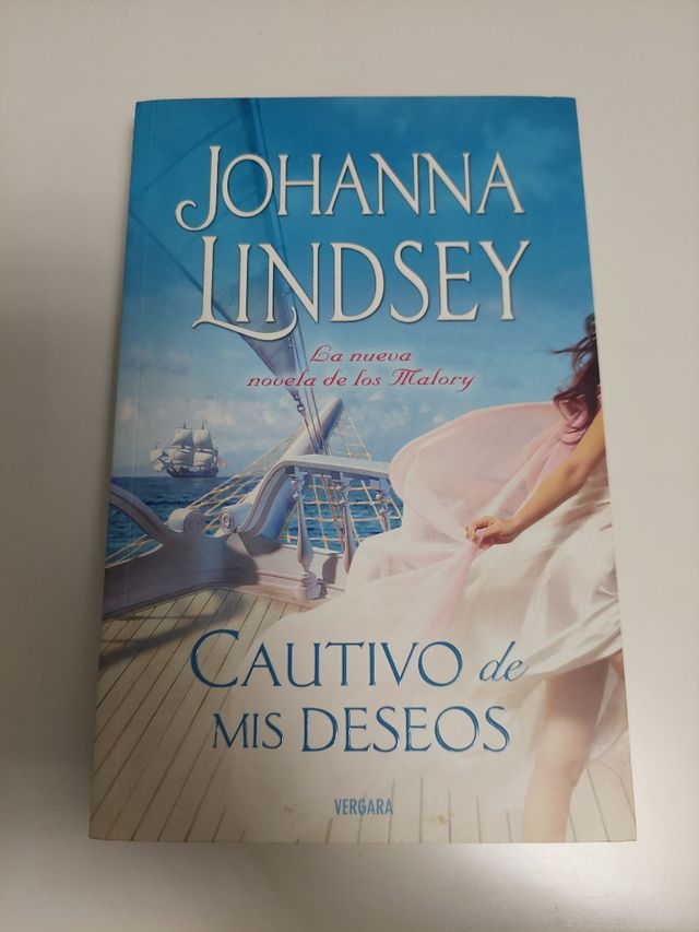 Libro romántico de Johanna Lindsey