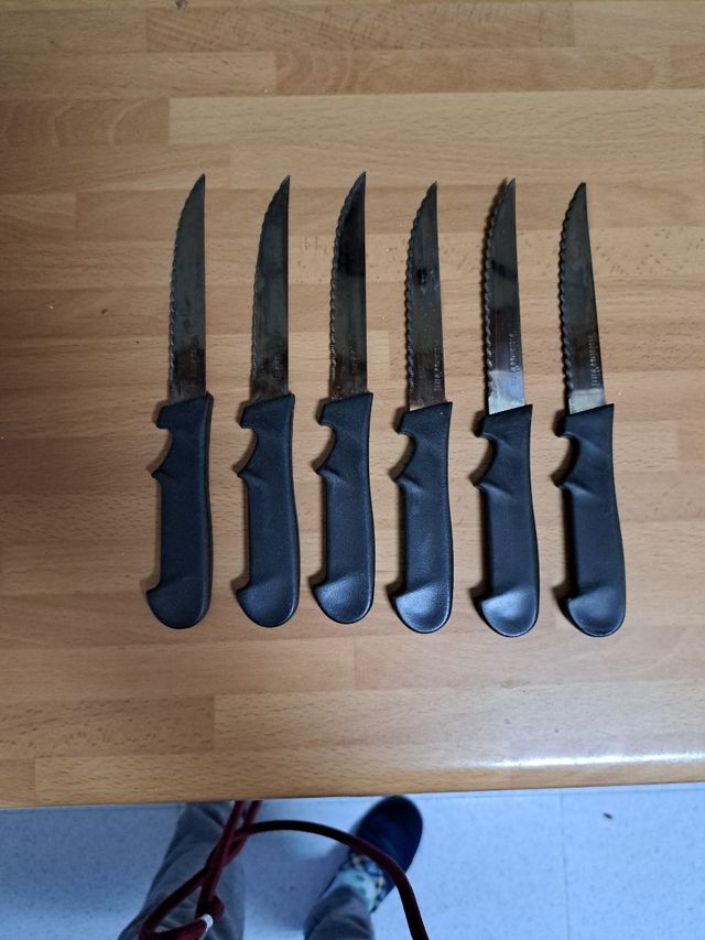 Juego de 6 cuchillos