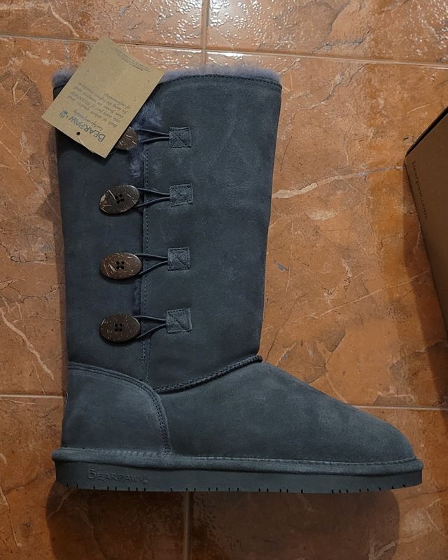 Botas BEARPAW esquimal nuevas, etiqueta