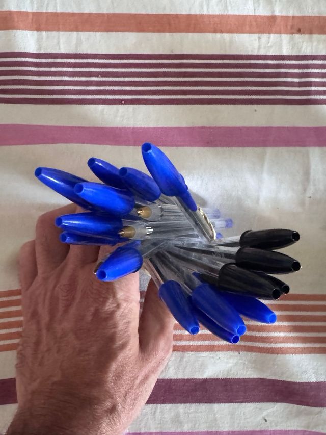 20 Bolis Bic (12 blu 8 neri)