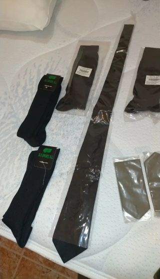 Calcetines negros gala.