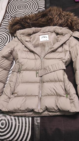 Abrigo plumas Mujer Zara