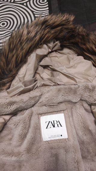 Abrigo plumas Mujer Zara