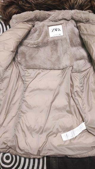 Abrigo plumas Mujer Zara