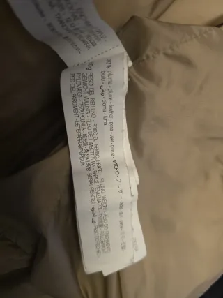 Abrigo plumas Mujer Zara