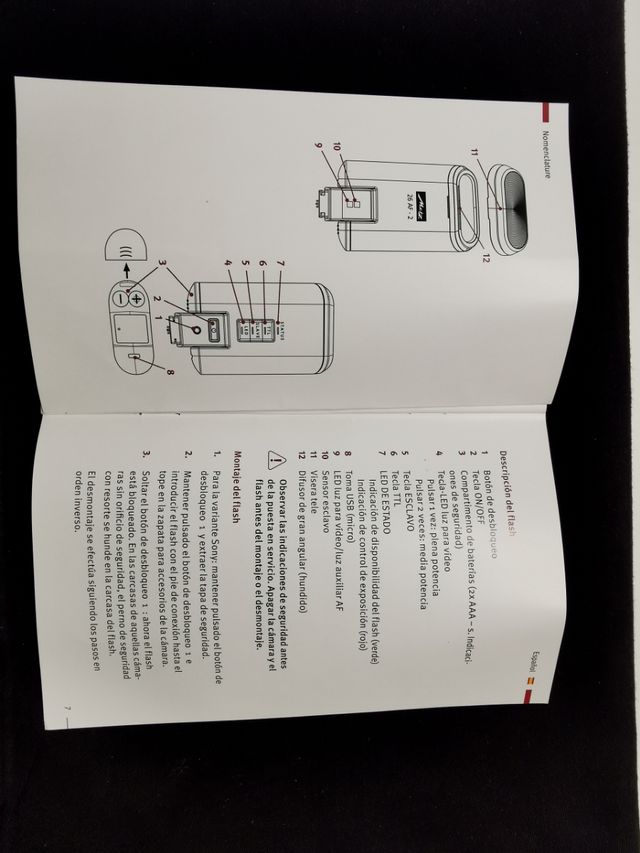 Flash para CANON EOS