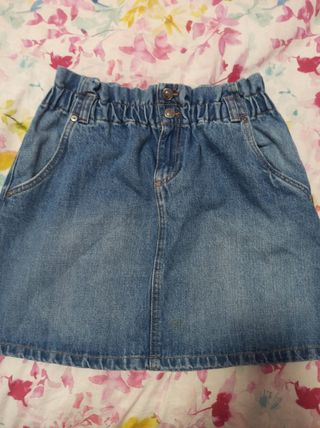 Falda vaquera niña