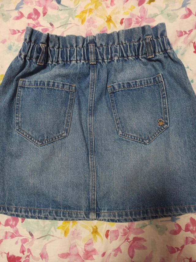 Falda vaquera niña