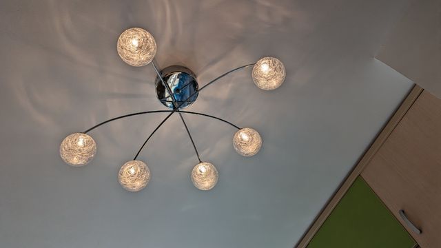 Lámpara globos de techo