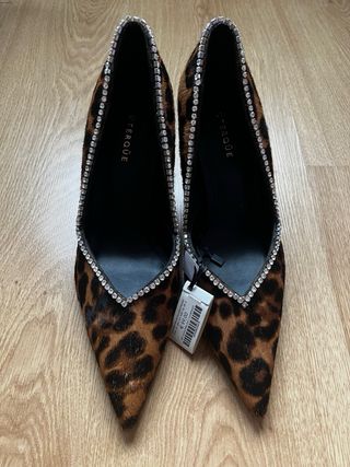 Zapatos leopardo uterqüe