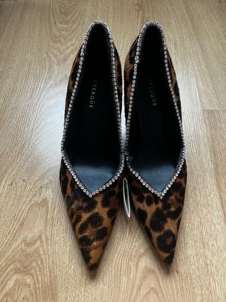 Zapatos leopardo uterqüe