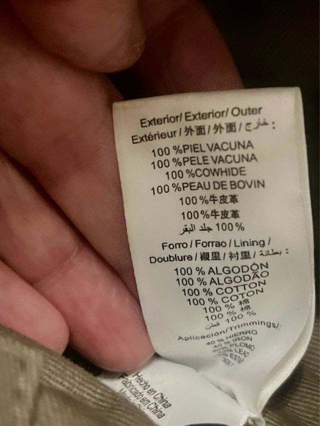 BOLSO BIMBA Y LOLA DE PIEL