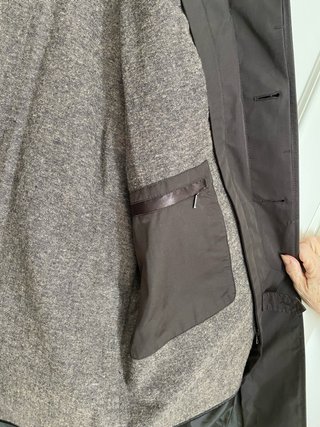 Chaqueton gabardina hombre