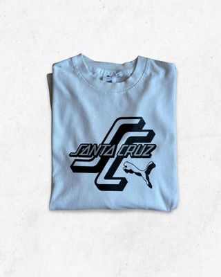 Camiseta Puma Santa Cruz blanca