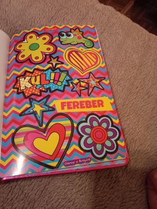 Diario niña más + 21rotuladores