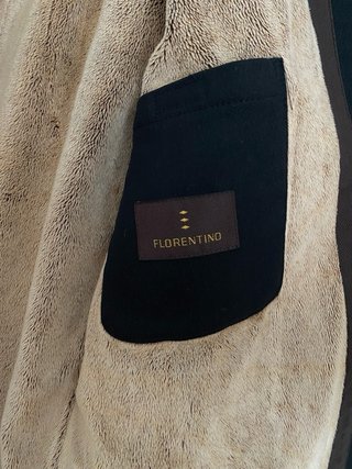 Abrigo chaqueton tres cuartos hombre