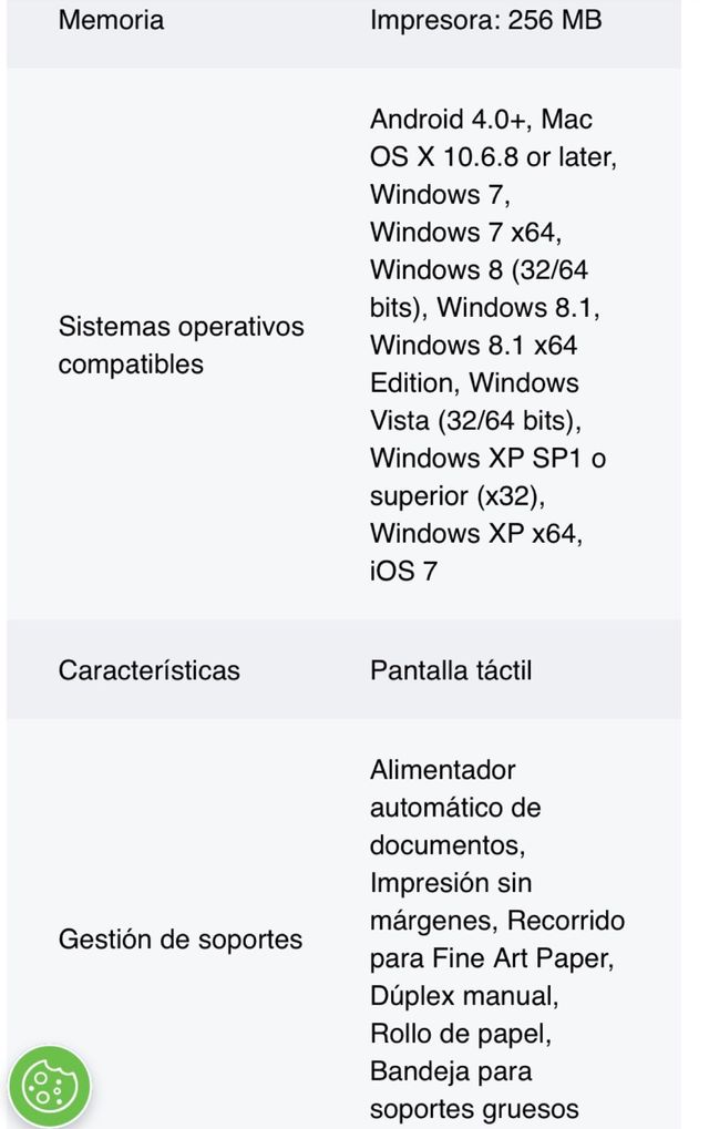 Impresora profesional Epson SC-P800