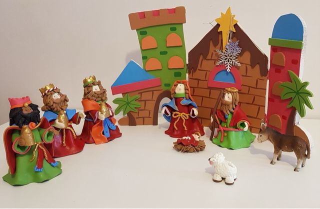 Belén hecho a mano