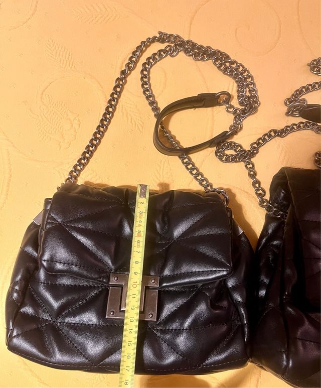 2 BOLSOS STRADIVARIUS NEGROS