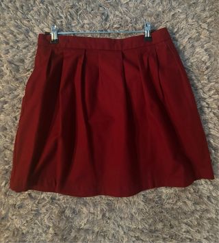 Falda Stradivarius midi. Regalo falda cor