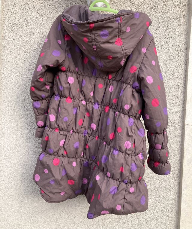 Abrigo reversible niña