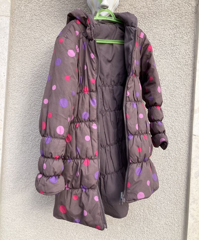 Abrigo reversible niña