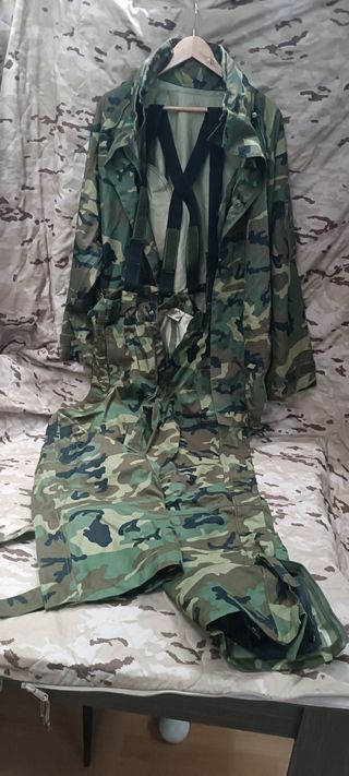 Chaquetón verde boscoso