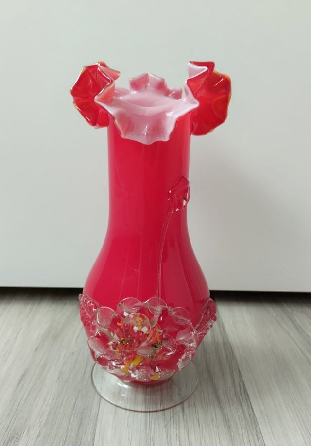 Vaso in vetro di Murano