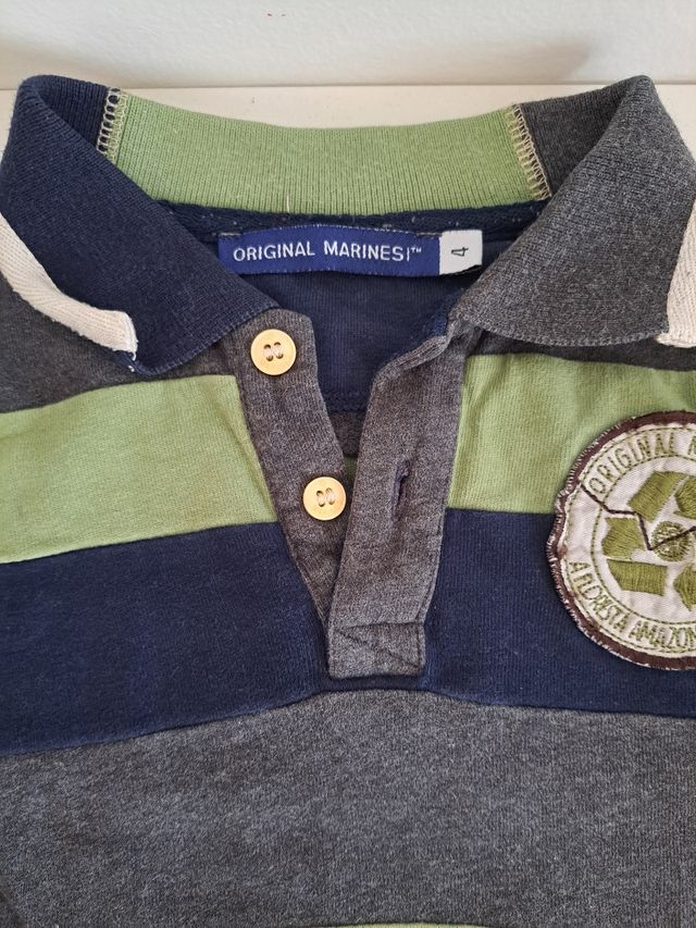 Set 2 polo e 1 camicia maniche lunghe