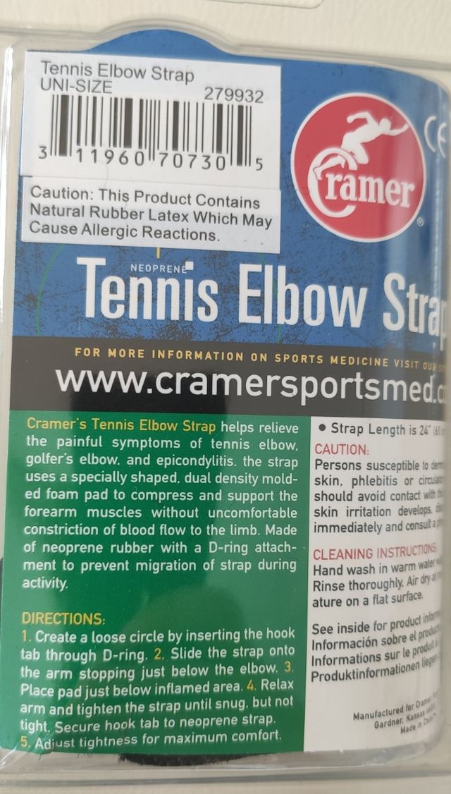 Banda epicondilitis, codo tenista, golfista...