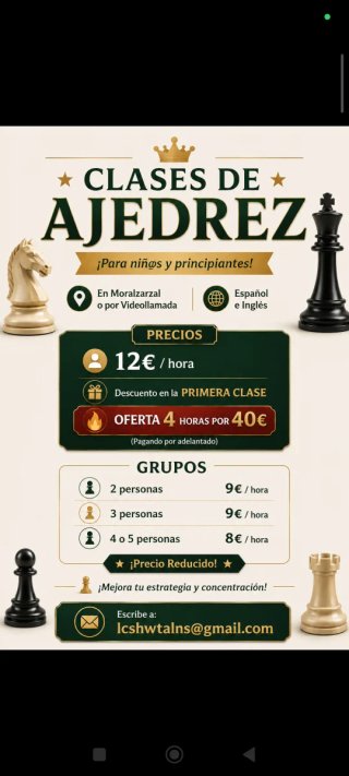 Clases ajedrez