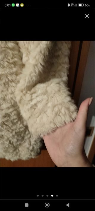 Abrigo Veig de pelo. T.XL nuevo.