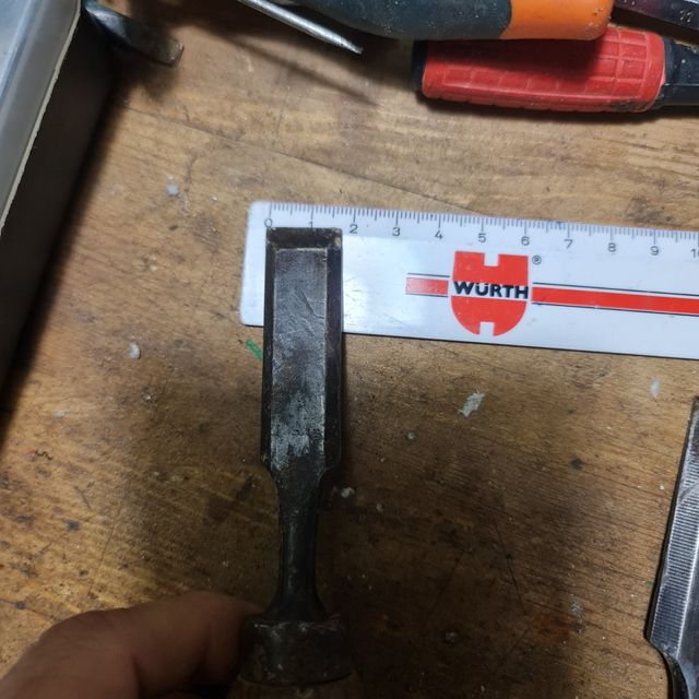 Juego cinceles/formones madera