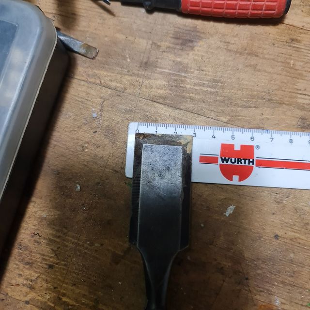 Juego cinceles/formones madera