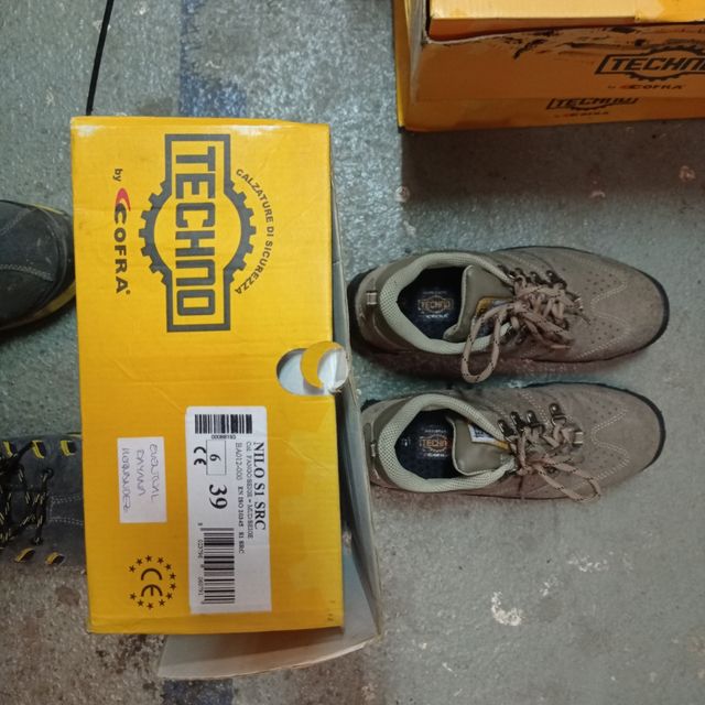 Zapatos botas de seguridad