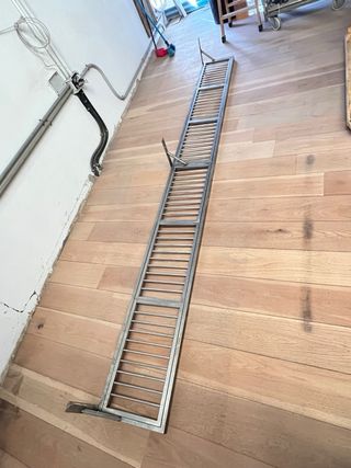 Estanteria cacerolero de acero inoxidable