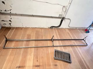 Estanteria cacerolero de acero inoxidable