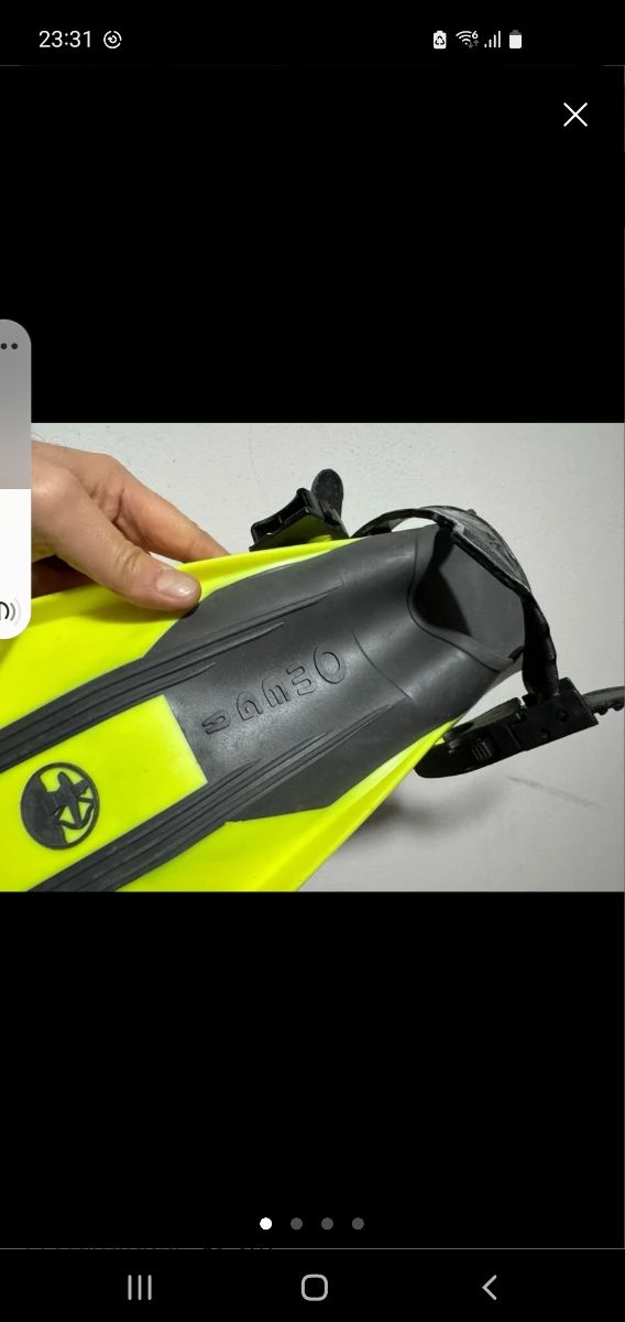 Aletas buceo NEMROD OMEGA