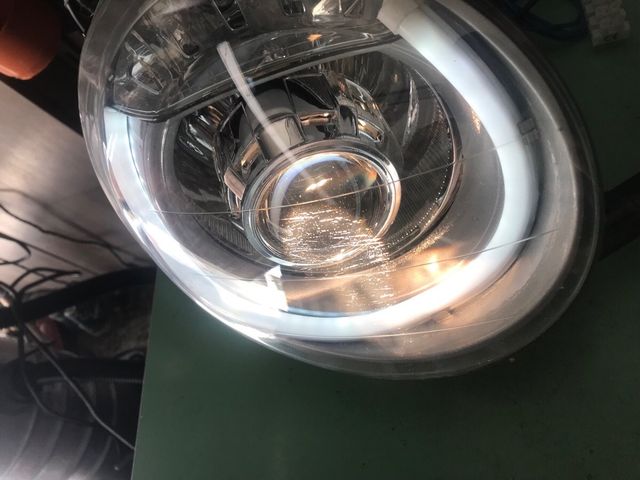 Coppia fari led dinamici lenticolari fiat 500